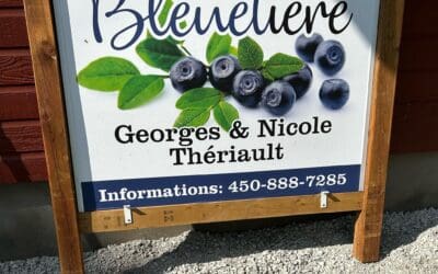 Bleuetière Georges et Nicole Theriault