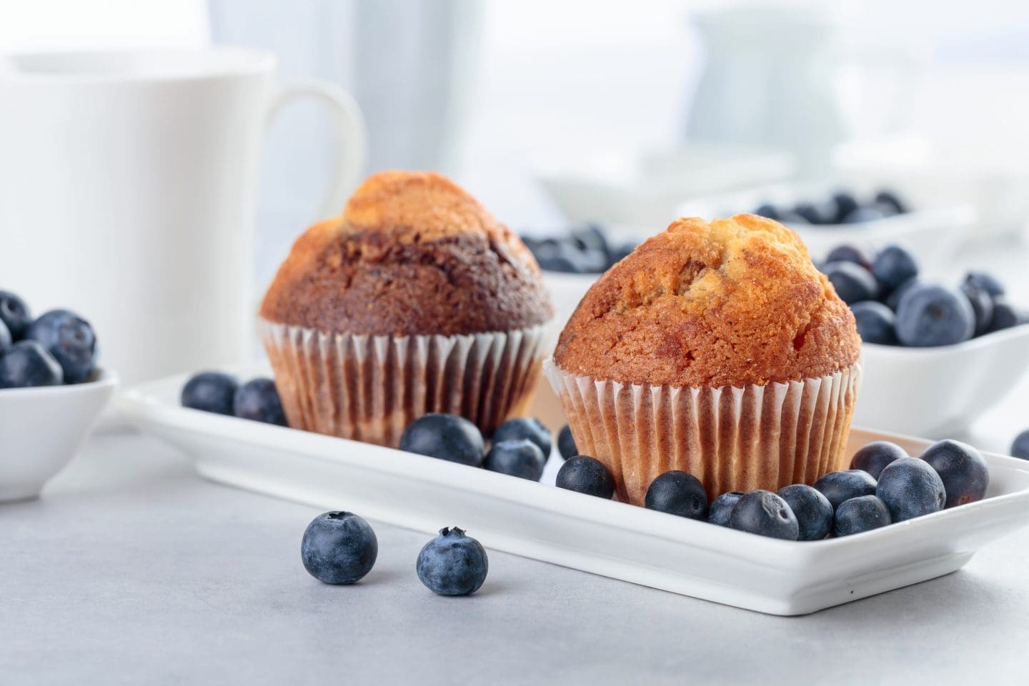 Muffins aux bleuets